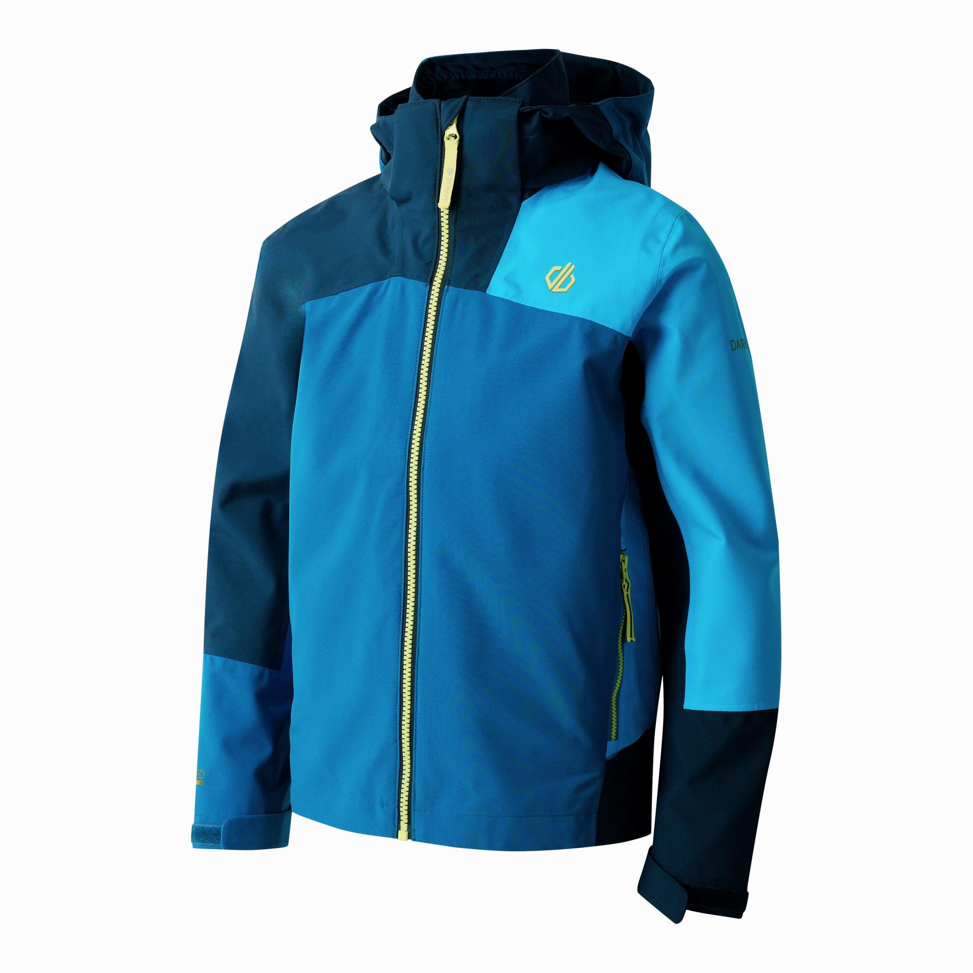 Childrens/Kids Explore II Waterproof Jacket (Moonlight Denim/Blue Sapphire) 3/4
