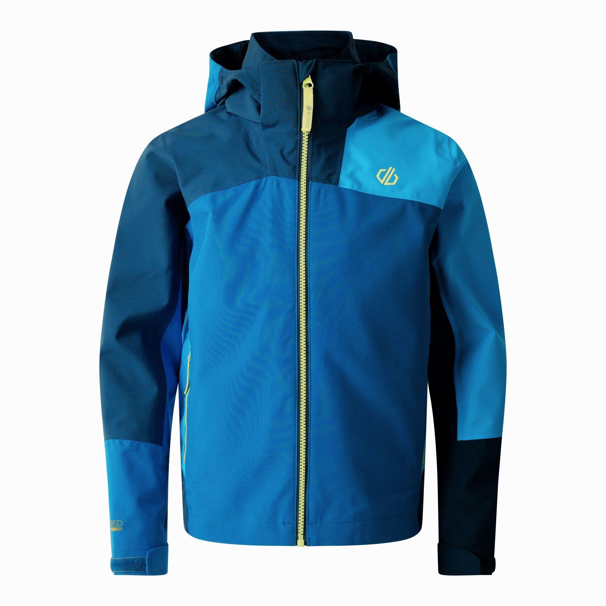 Dare 2b - Veste Imperméable Explore Enfant (denim Sombre / Bleu Saphir) - Veste - Bleu|turquoise -  3 À 4 Ans - Decathlon