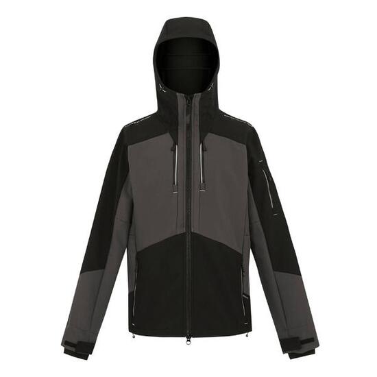 Veste Softshell Homme (Gris Ardoise / Noir)