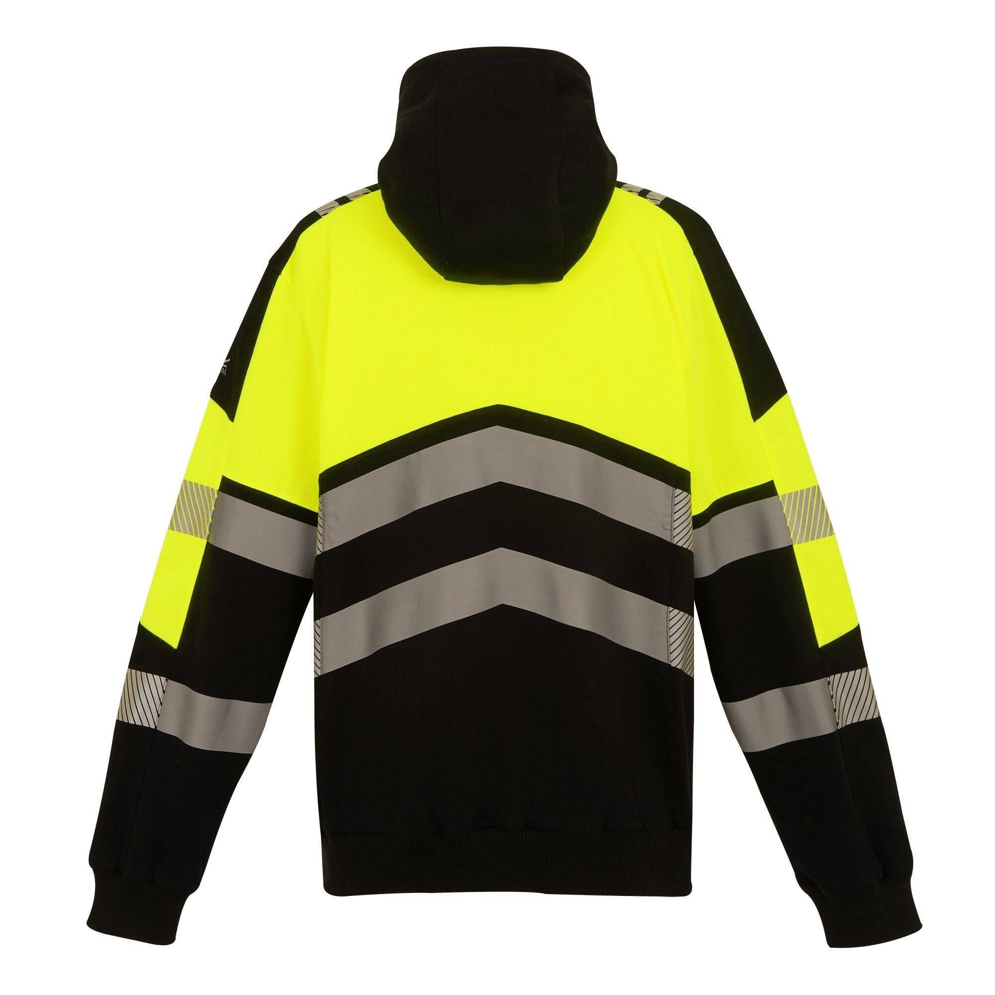 Bluza Z Kapturem Męska Odblaskowa 2/5