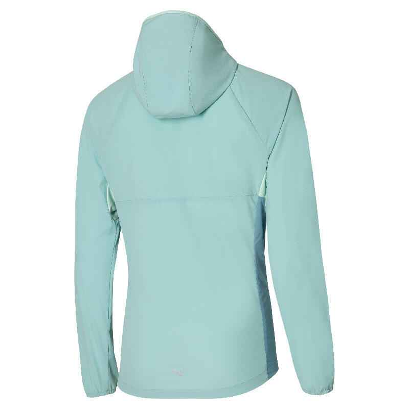 Regenjacke mit Kapuze für Damen Mizuno Alpha 2/2