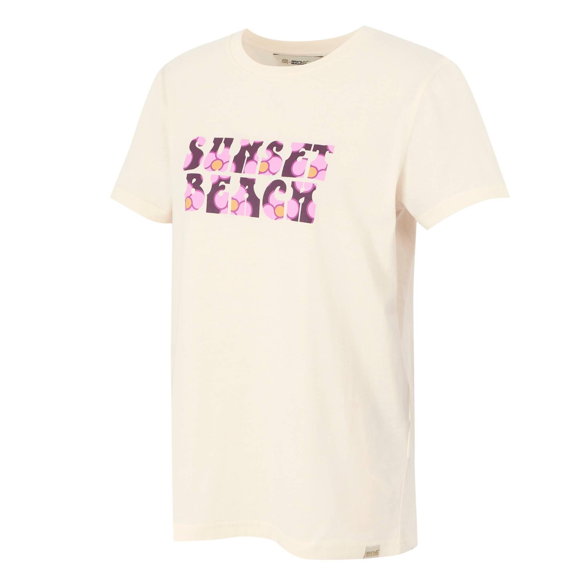 Regatta Orla Winter Tee, Camiseta Mujer, Berry Bubble Blue