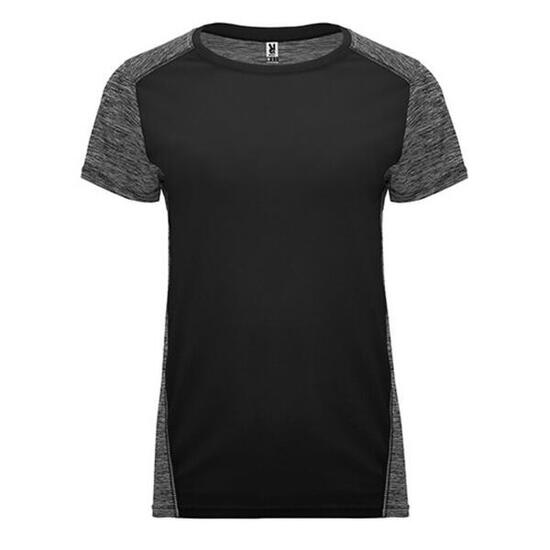 Tshirt ZOLDER Femme (Noir / Noir Chiné)