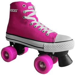 Patins À Roulettes Quad CHUCK Femme (Rose)