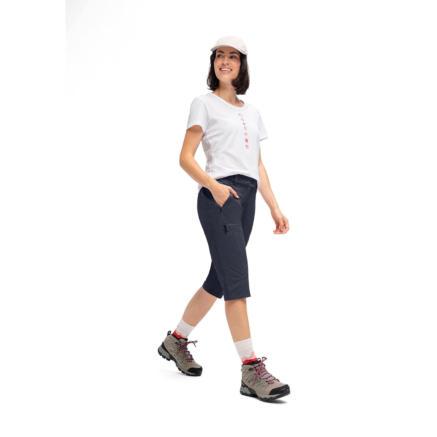 Pantaloni da trekking 3/4 donna Maier Sports Lulaka Capri Loop 6/6