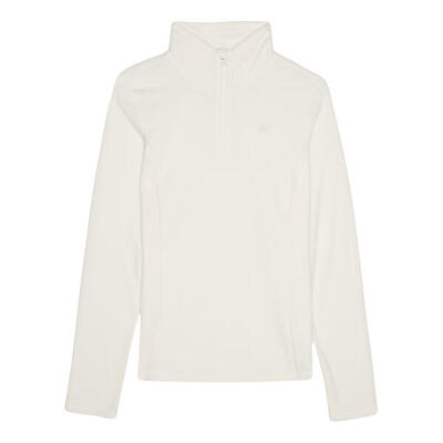 Dames waw24uflef048 fleece sweatshirt (wit/beige/crème)