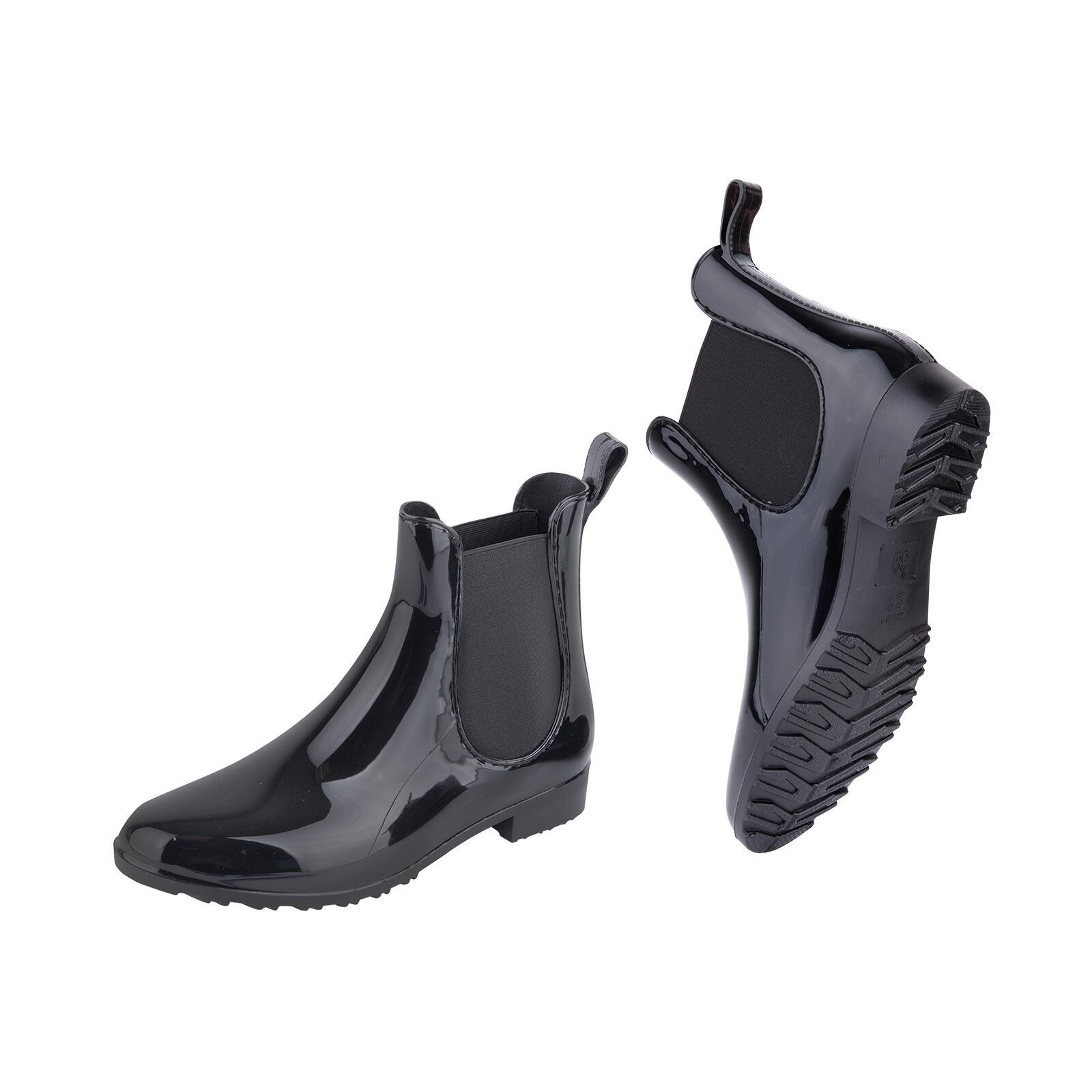 Elt - Bottines Femme Elt Jodhpur Shiny - Bottines - Noir - 36 - Decathlon