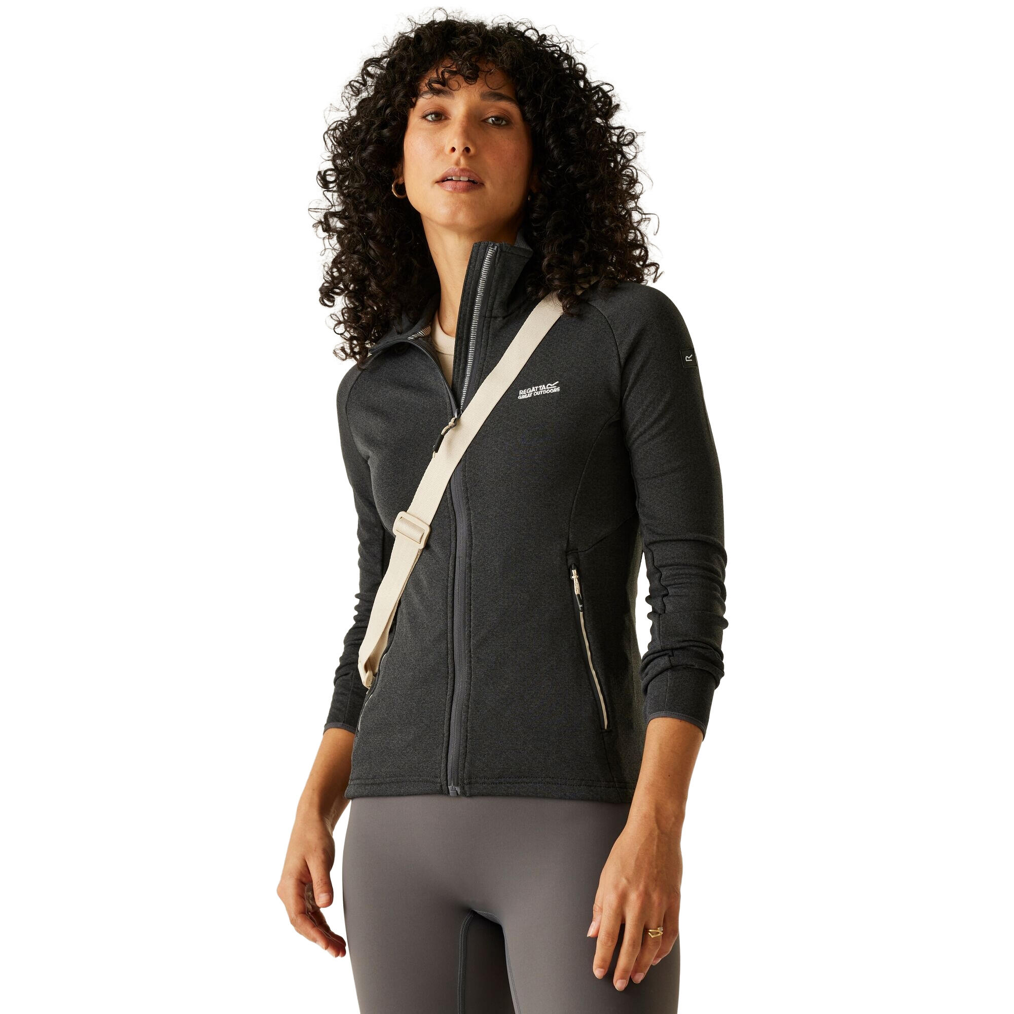 REGATTA Womens/Ladies Malana Soft Shell Jacket (Seal Grey)