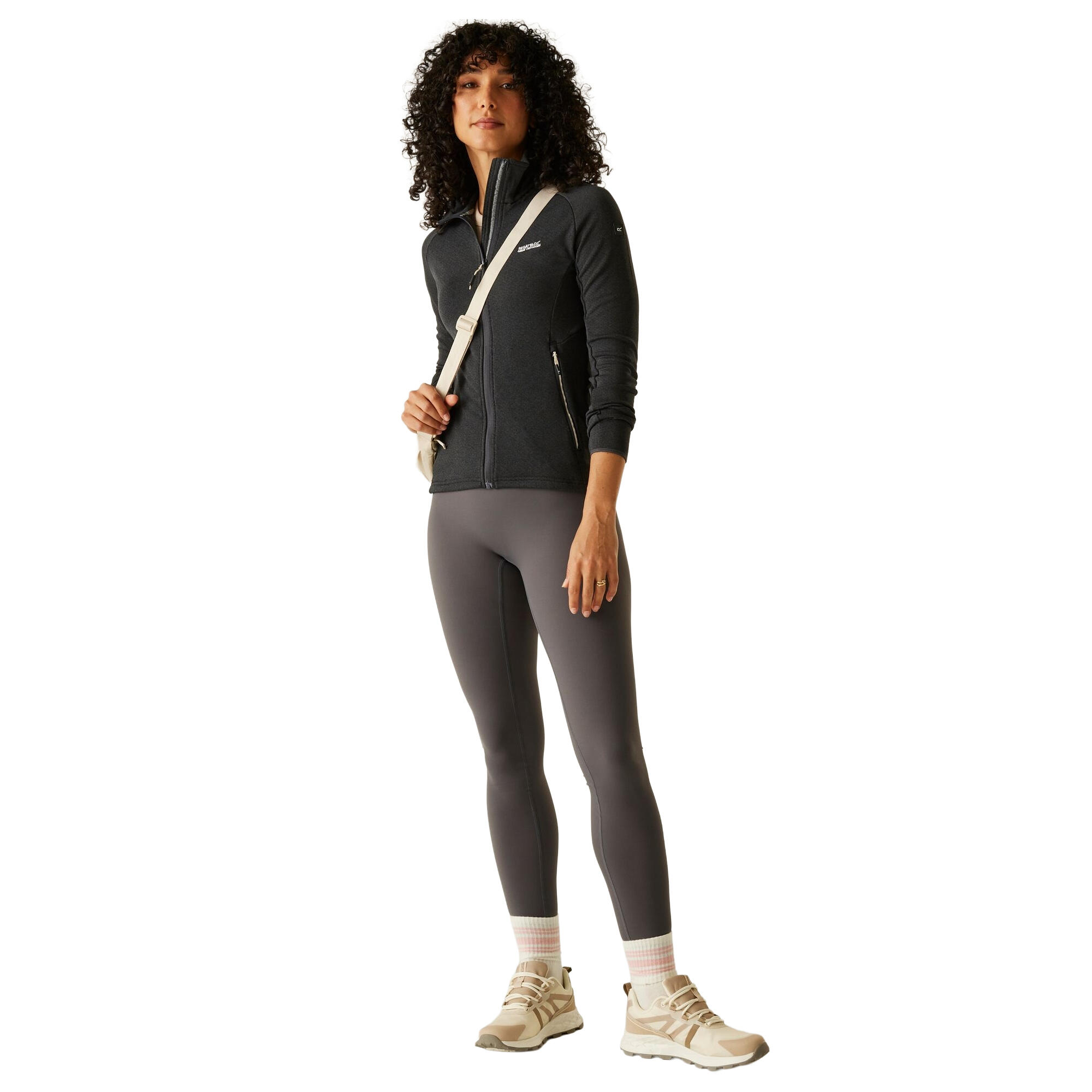 Womens/Ladies Malana Soft Shell Jacket (Seal Grey) 4/5