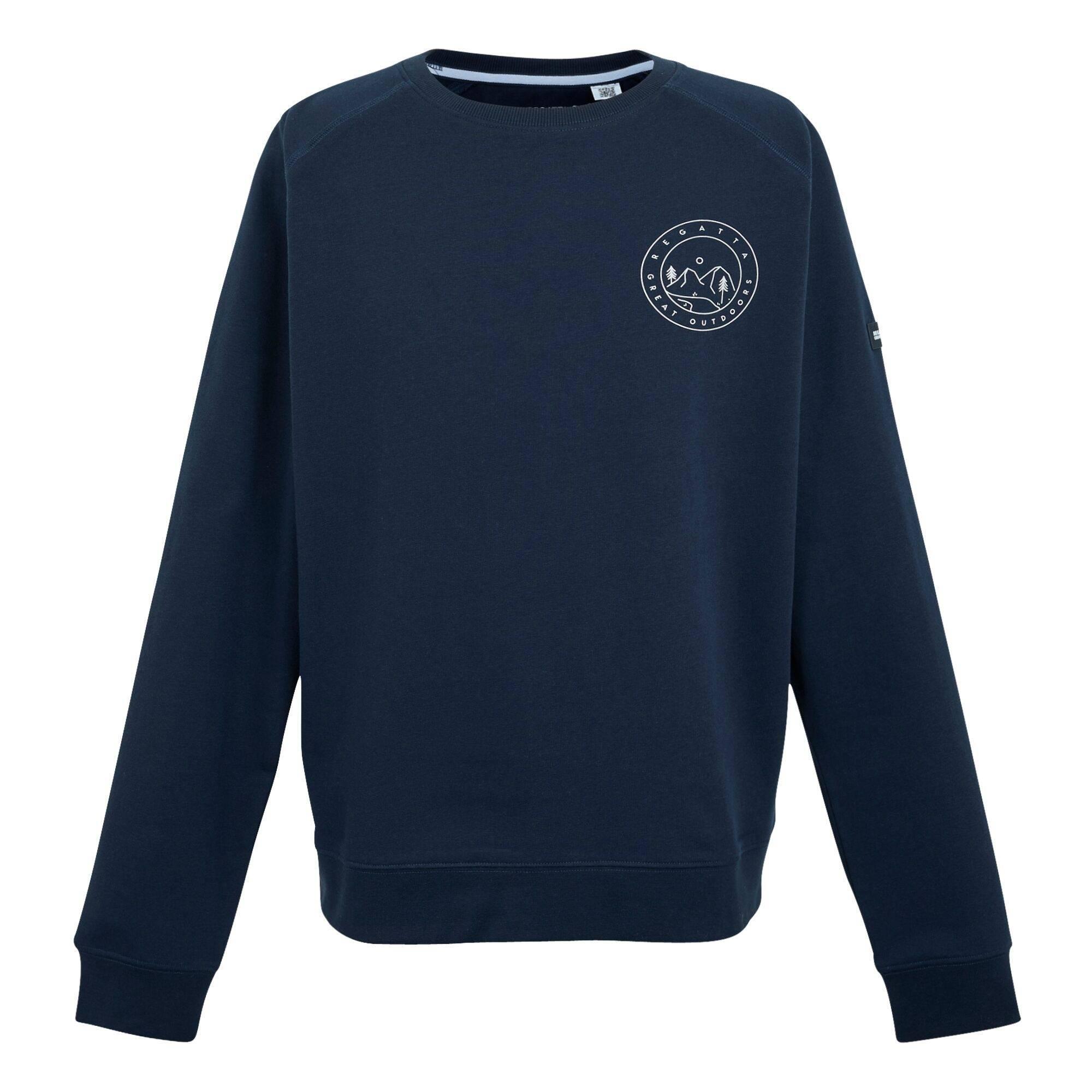 REGATTA Mens Nithsdale For Every Adventure Sweatshirt (Navy)