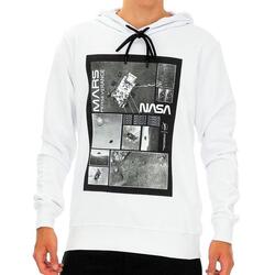 Sweat Capuche Blanc Homme Nasa 05H