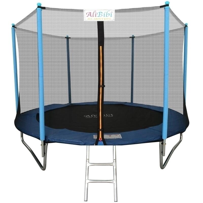 Trambulina AliBibi Fun 510, albastra, diametru 305 cm ( 10 FT )