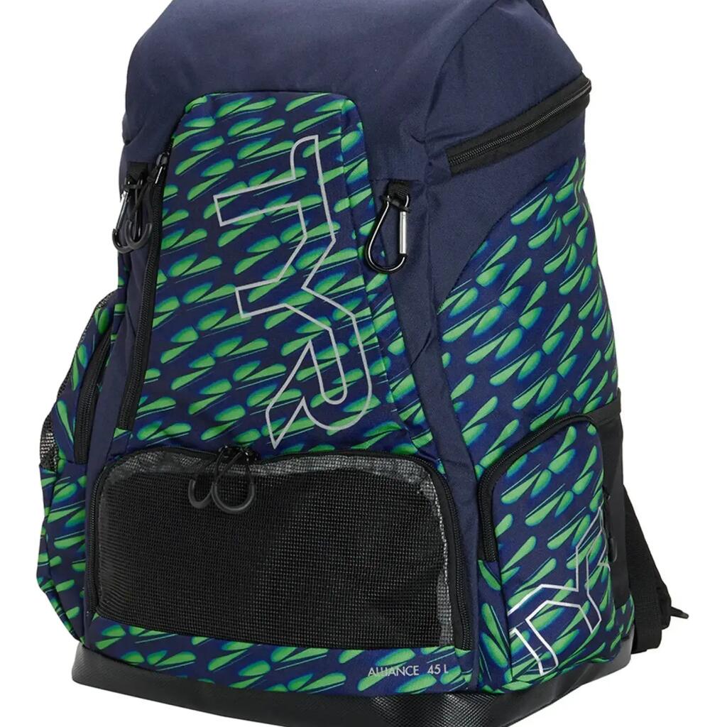 TYR Alliance Dragonflyte Limited Edition 45L Backpack - Green/Navy
