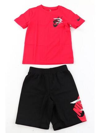 Ensemble T-shirt et shorts Icon Duo Rouge - 9Q0616-U10