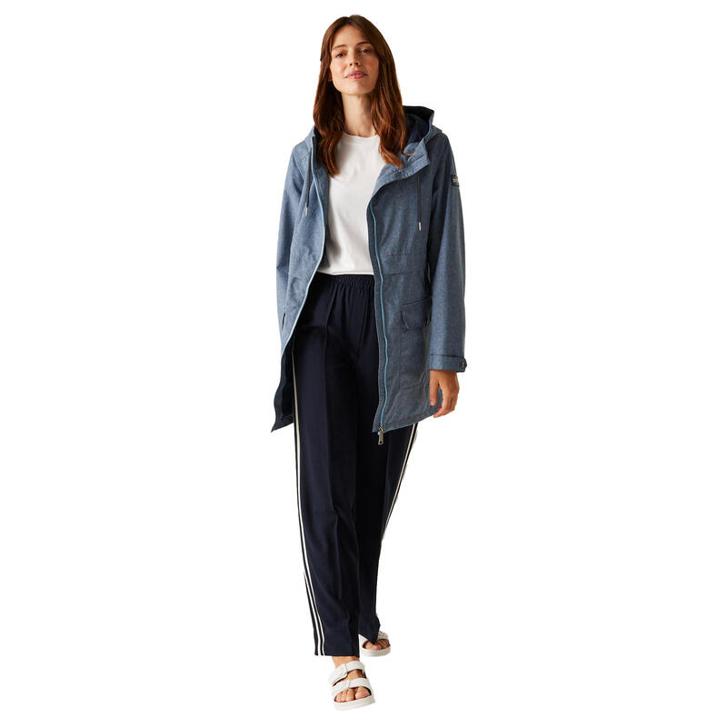 Veste Imperméable NAVAEH Femme (Bleu Ciel / Denim Foncé)