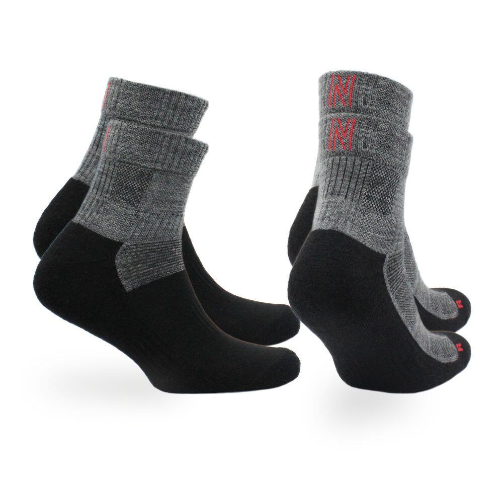 NORFOLK 2 Paia - Calze Trekking 60% Merino - Anti-Vesciche Ammortizzo Leonardo QTR