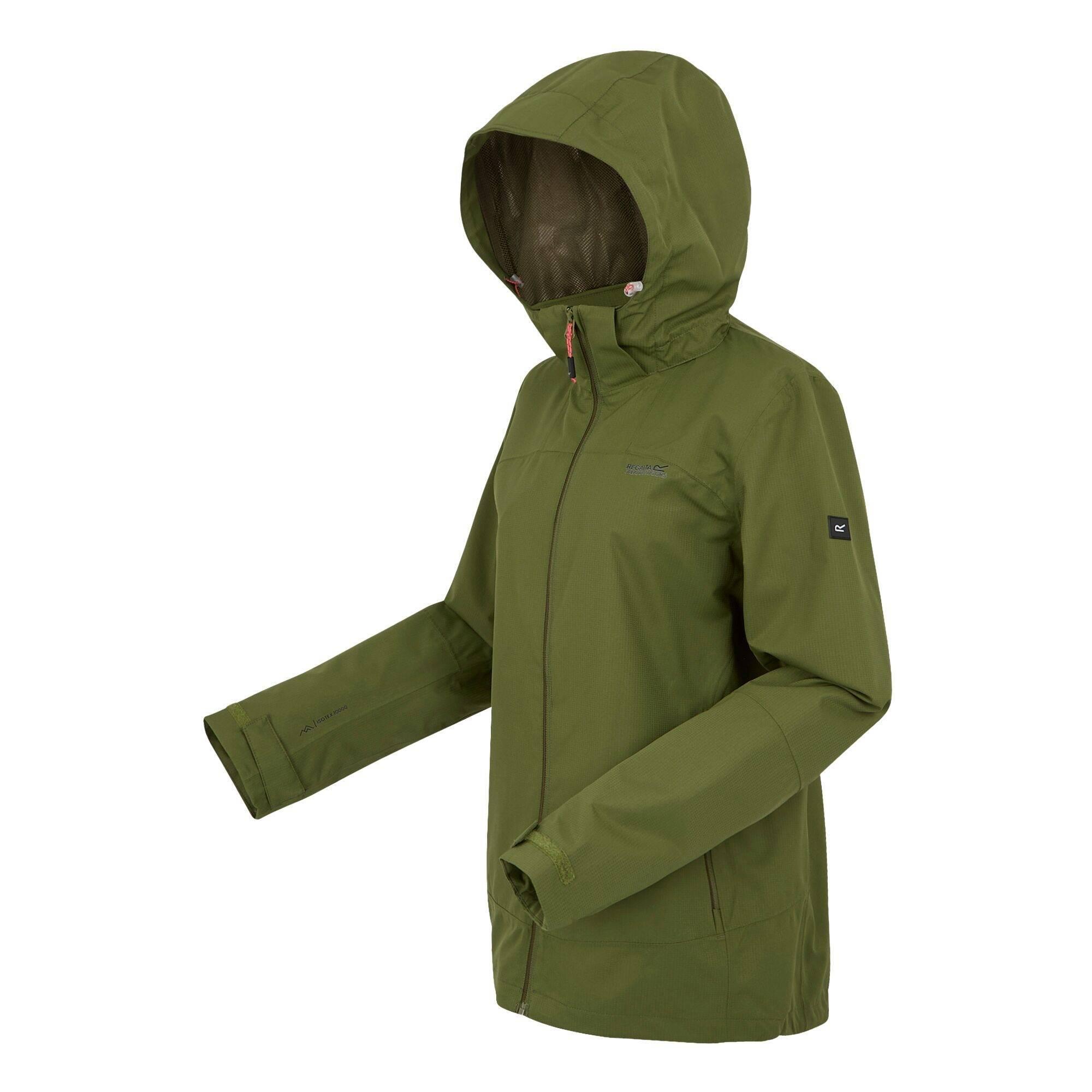 Womens/Ladies Oakhowe Waterproof Jacket (Nephrite Green) 3/4