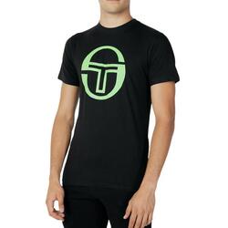 T-shirt Noir/Vert Homme Sergio Tacchini Stadium