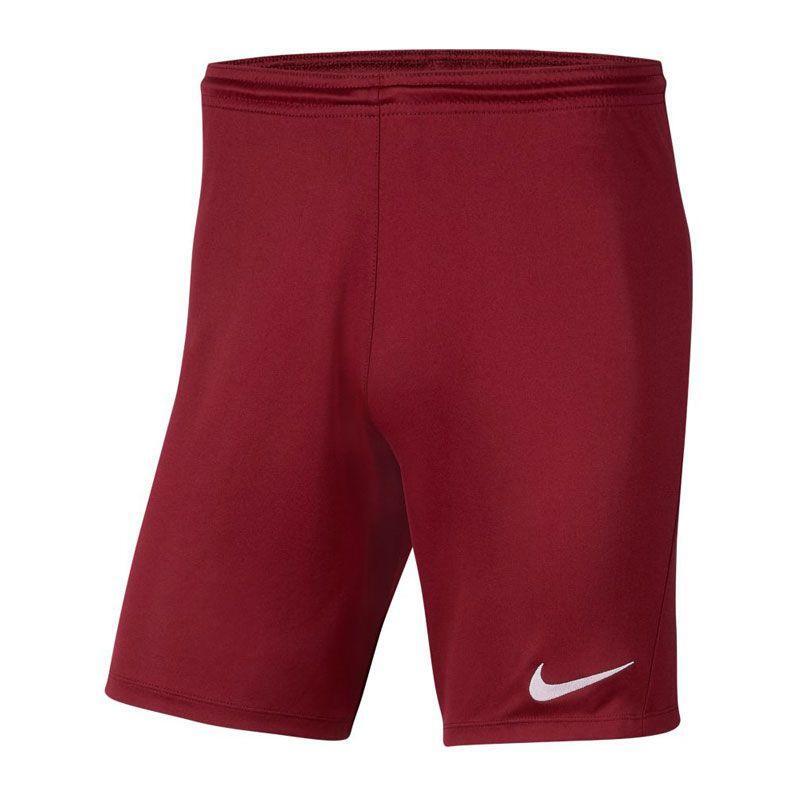 NIKE Heren Dry Park III Korte Broek (Team Rood)