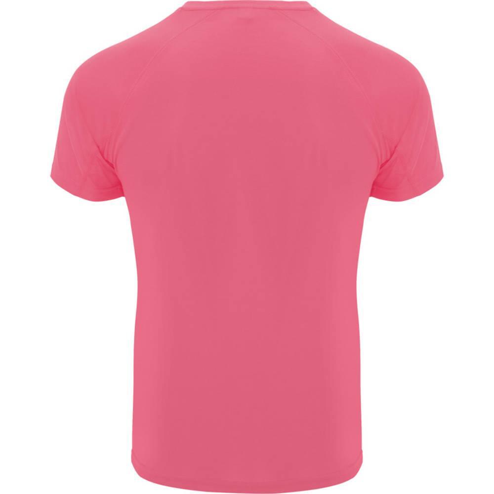 Kinderen/Kinderen Bahrein Sport Tshirt (Fluorescerend Dame Roze) 2/4