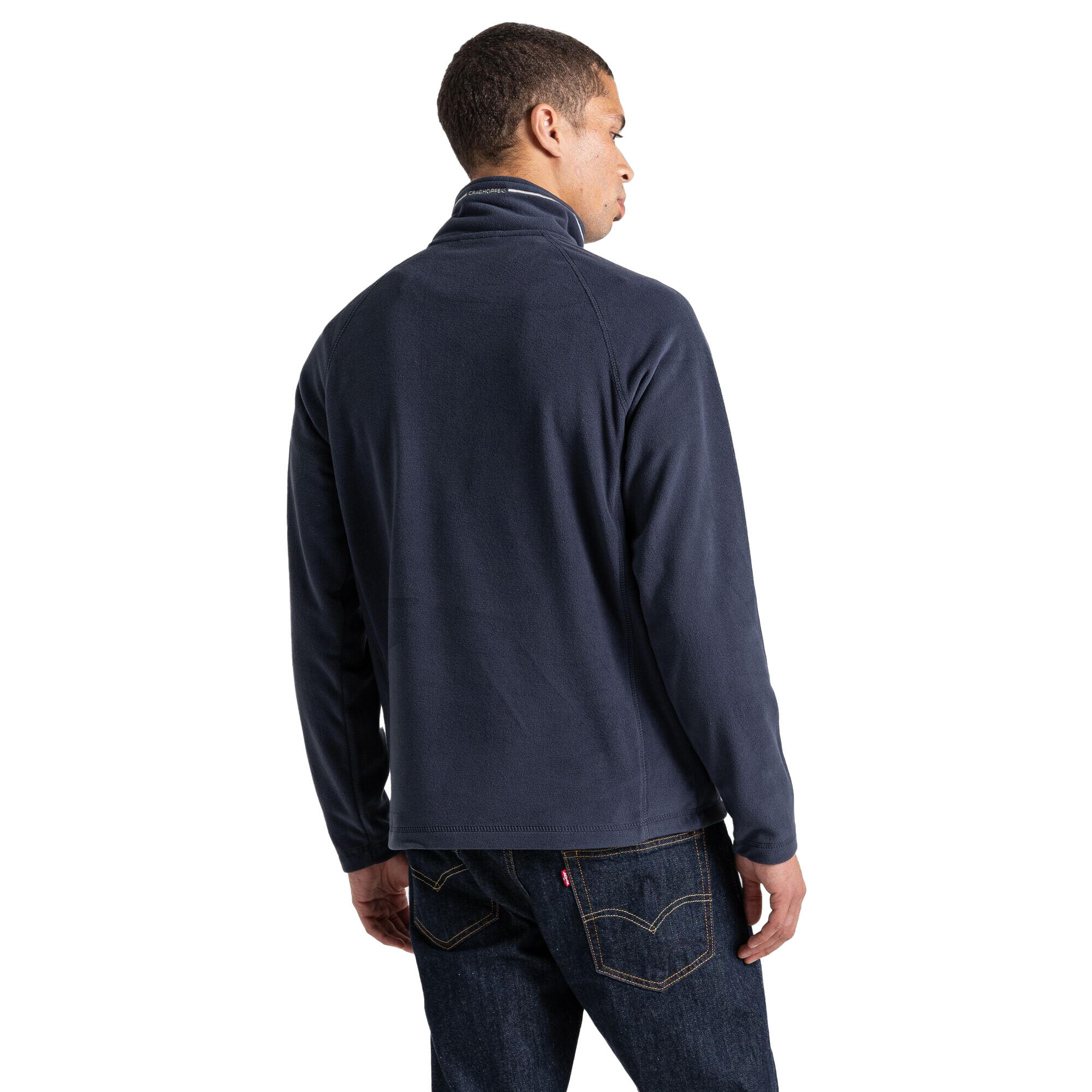 Felpa In Pile Mezza Cerniera Uomo Craghoppers Corey VI Blu Navy Scuro Blu Marino 2/5