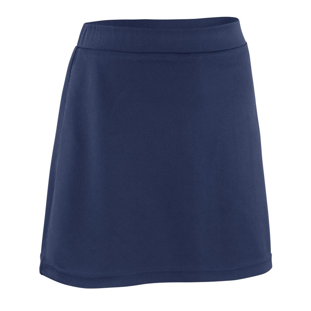 Girls Textured Skort (Navy Blue)