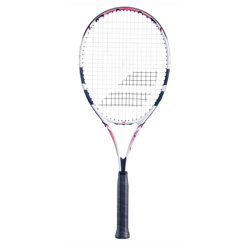 Babolat - Raquette De Tennis (rose / Blanc / Bleu Marine) - Raquette De Tennis - Blanc|bleu|rose - Taille Unique - Decathlon