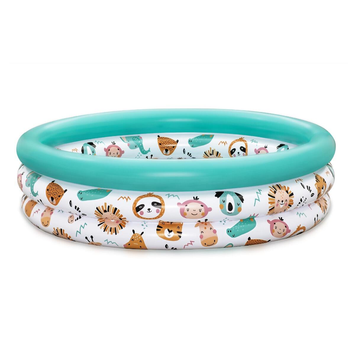 BESTWAY Bestway Safari Pals Kids Paddling Pool, Inflatable Paddling Pool, Kiddie Pool