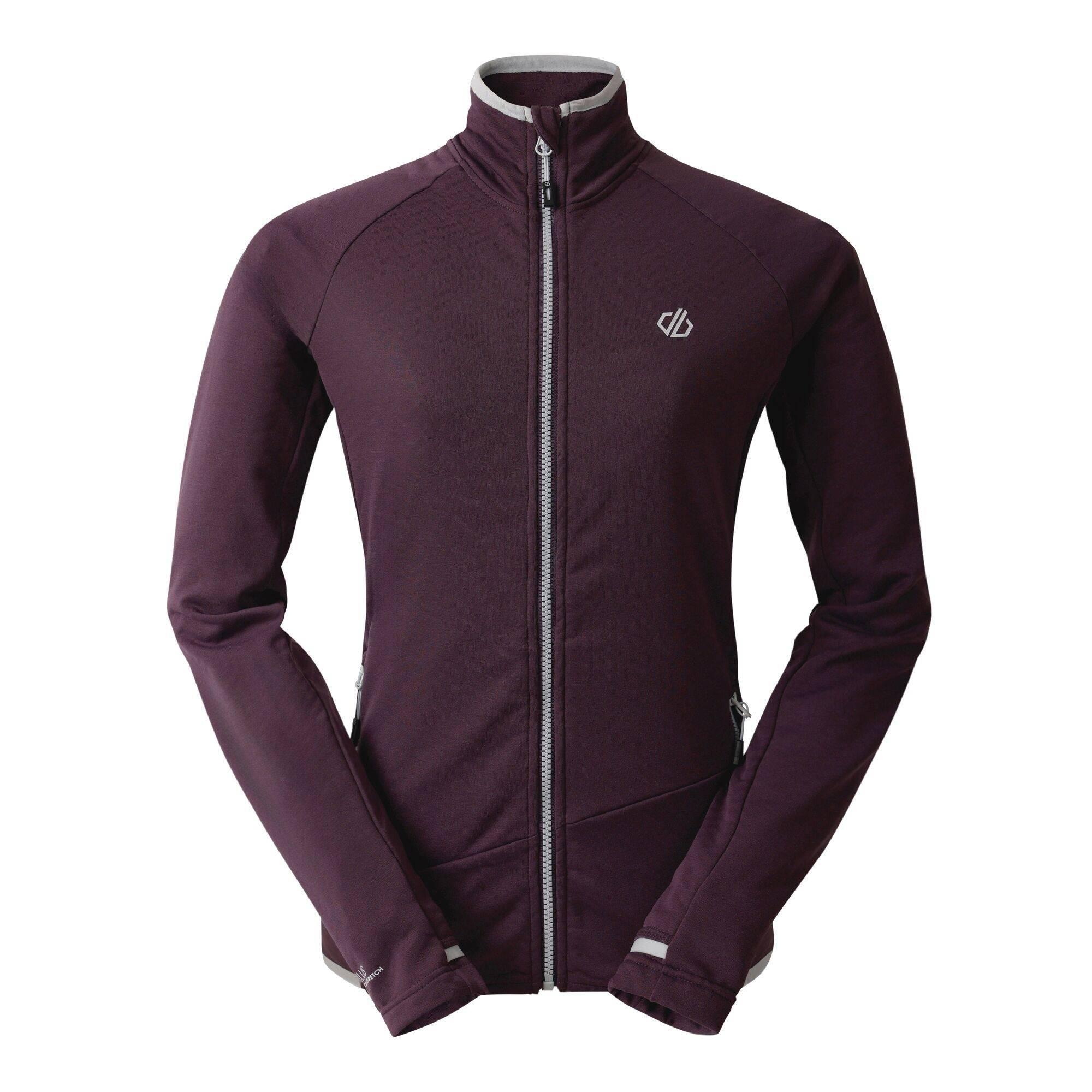 DARE 2B Womens/Ladies Emerging Core Stretch Base Layer Top (Deep Plum)