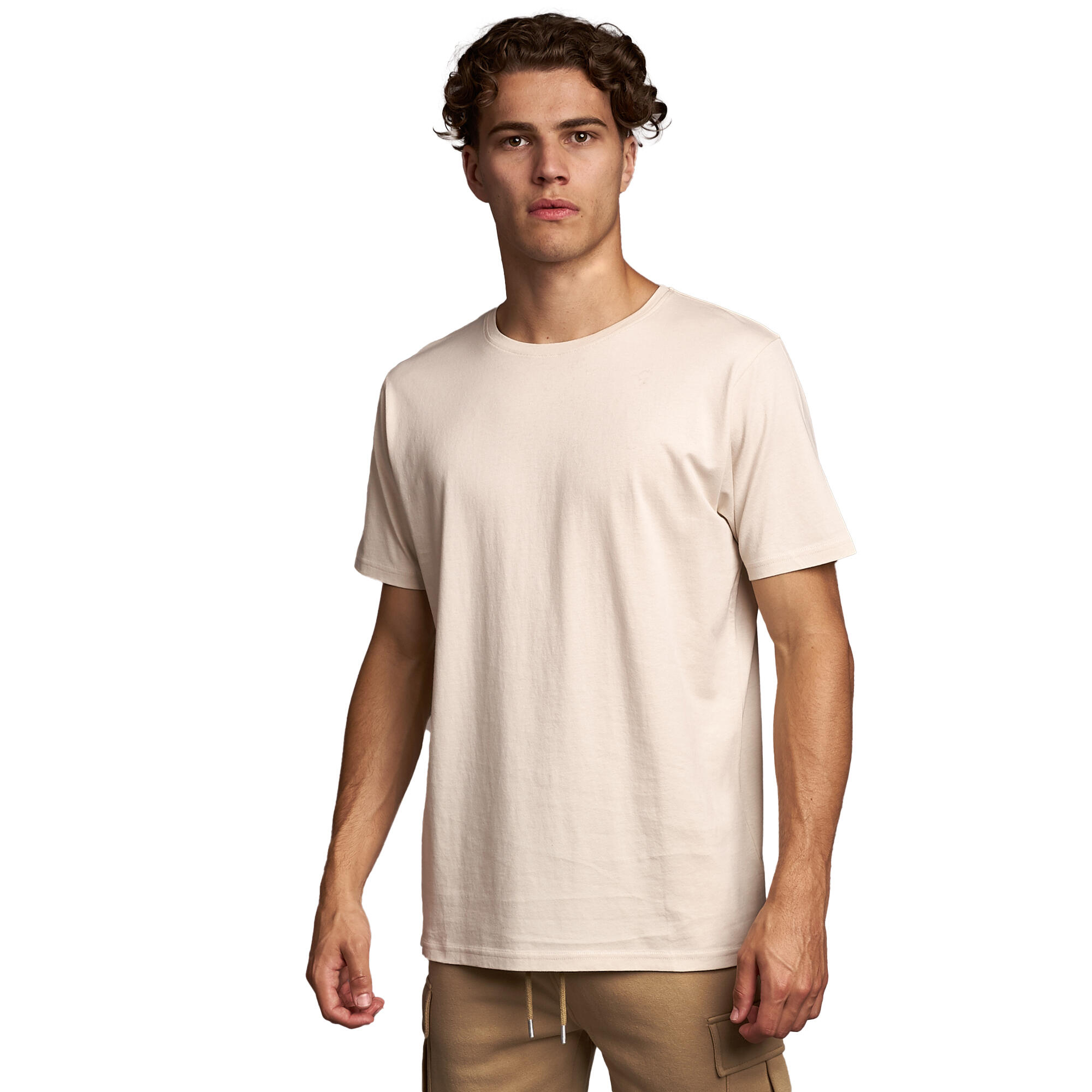 Mens Fanshaw TShirt (Light Stone) 1/3