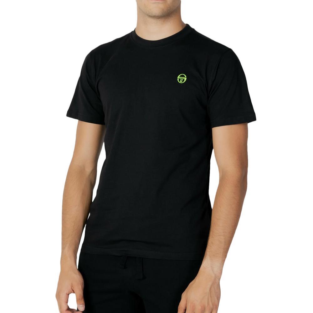T-shirt Noir Homme Sergio Tacchini 103 1/2
