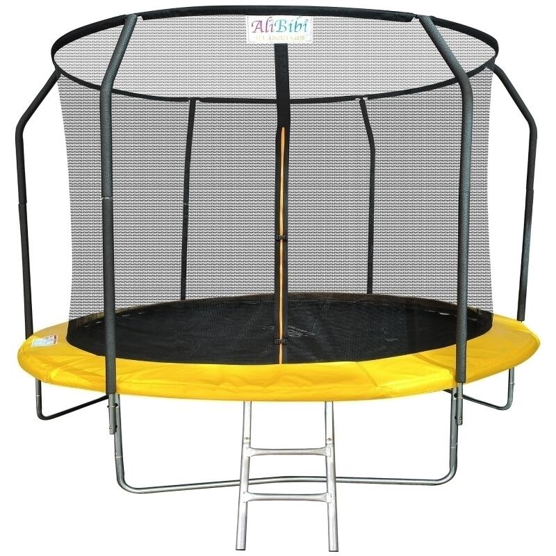 Trambulina AliBibi Fun 708, galbena, diametru 244 cm ( 8 FT )