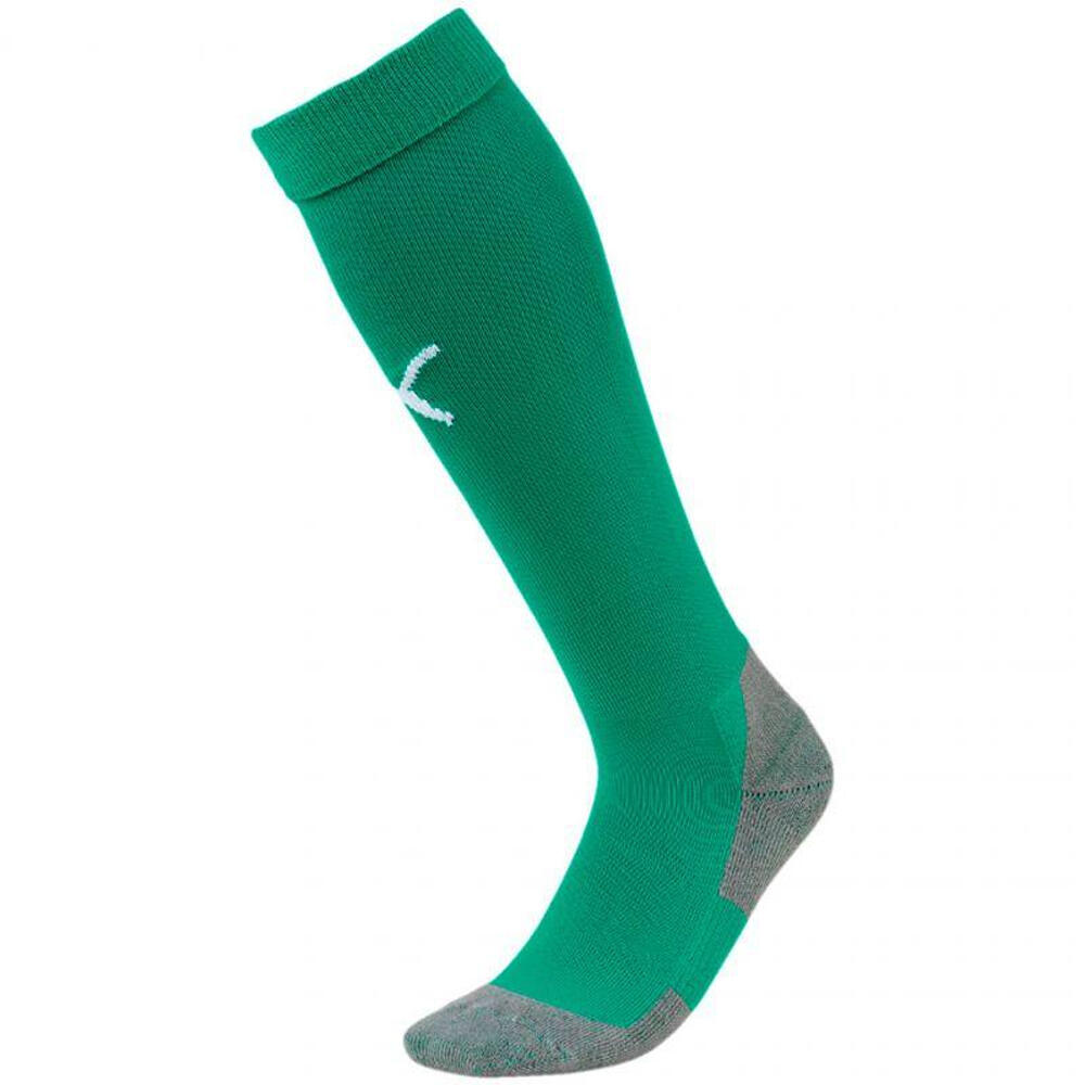 Chaussettes De Foot LIGA Enfant (Vert / Gris / Argenté) 2/7
