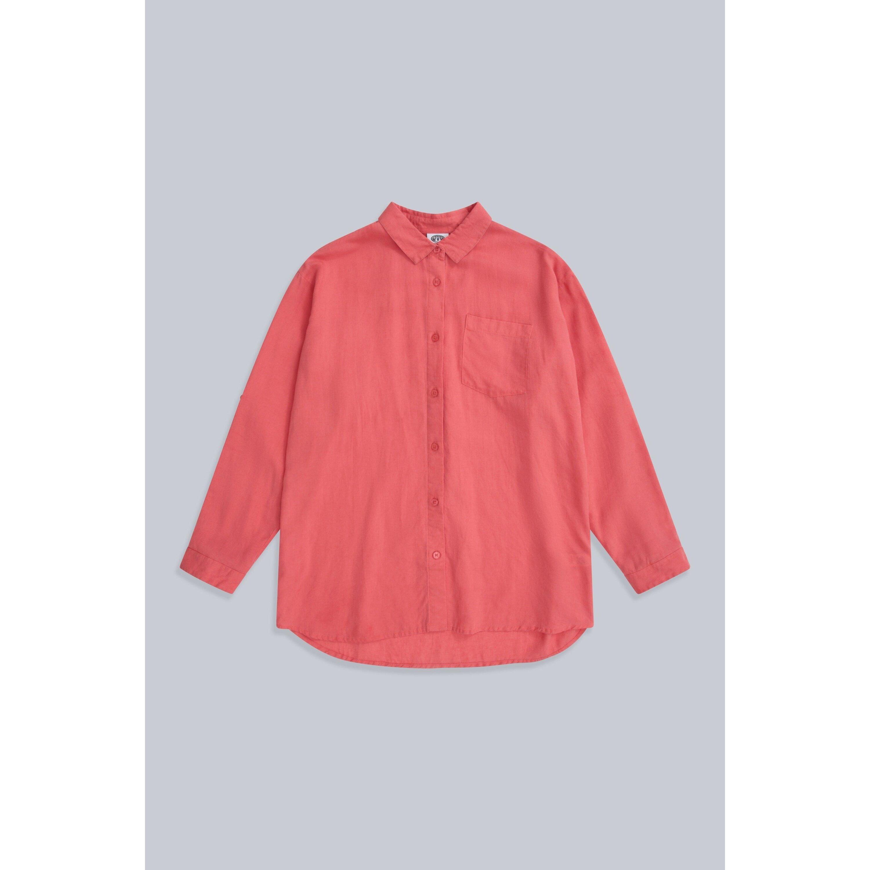 Womens/Ladies Seya Beach Shirt (Coral) 1/1