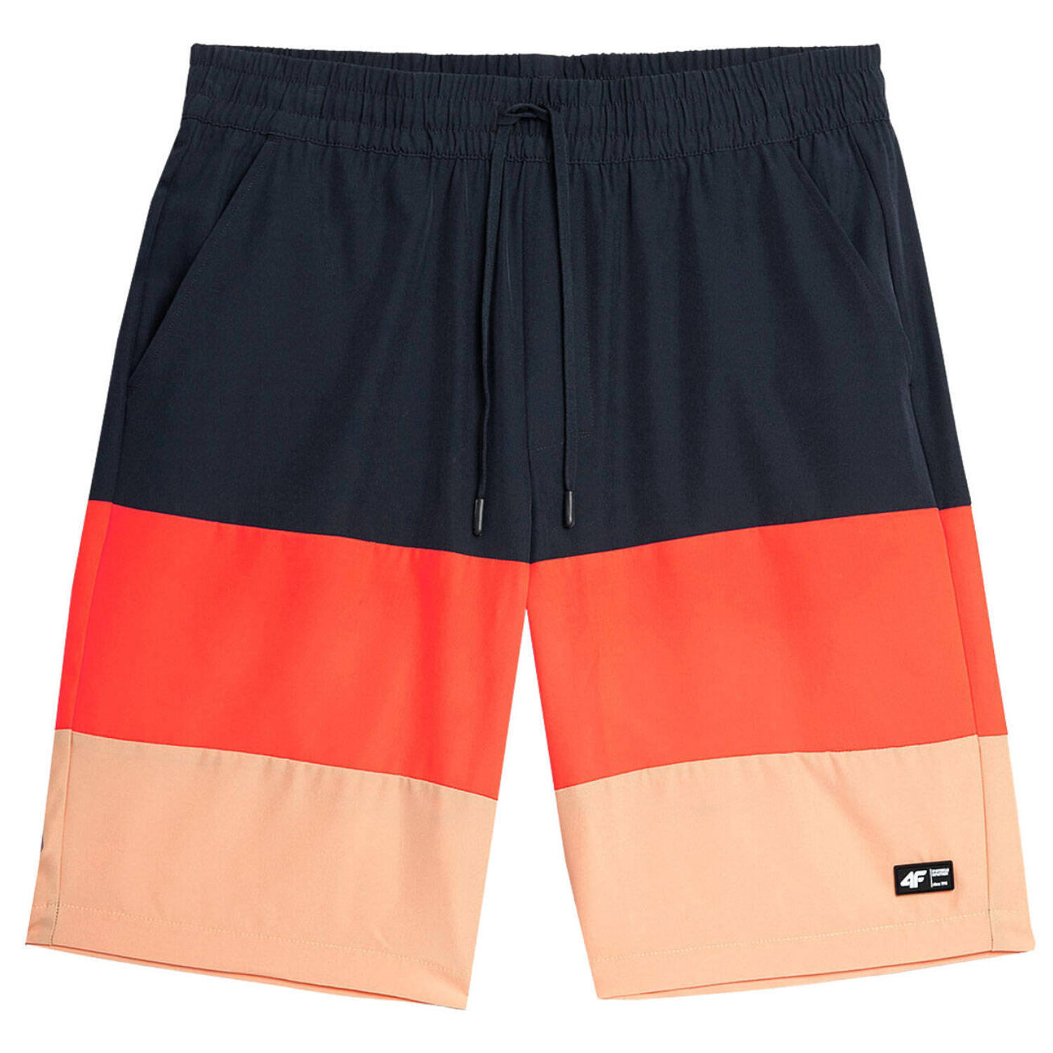 4f - Maillot De Bain M024 Pour Hommes (rouge / Bleu Marine / Bleu) - Short - Bleu|orange|rose - 40 M - Decathlon