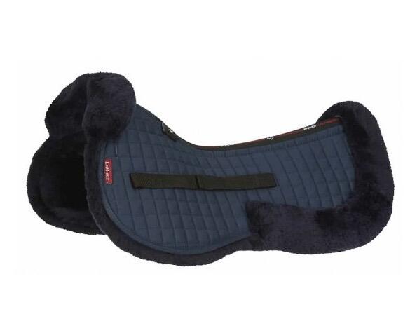 LEMIEUX Lemieux Merino + Half Pad Zadelonderlegger Blauw -