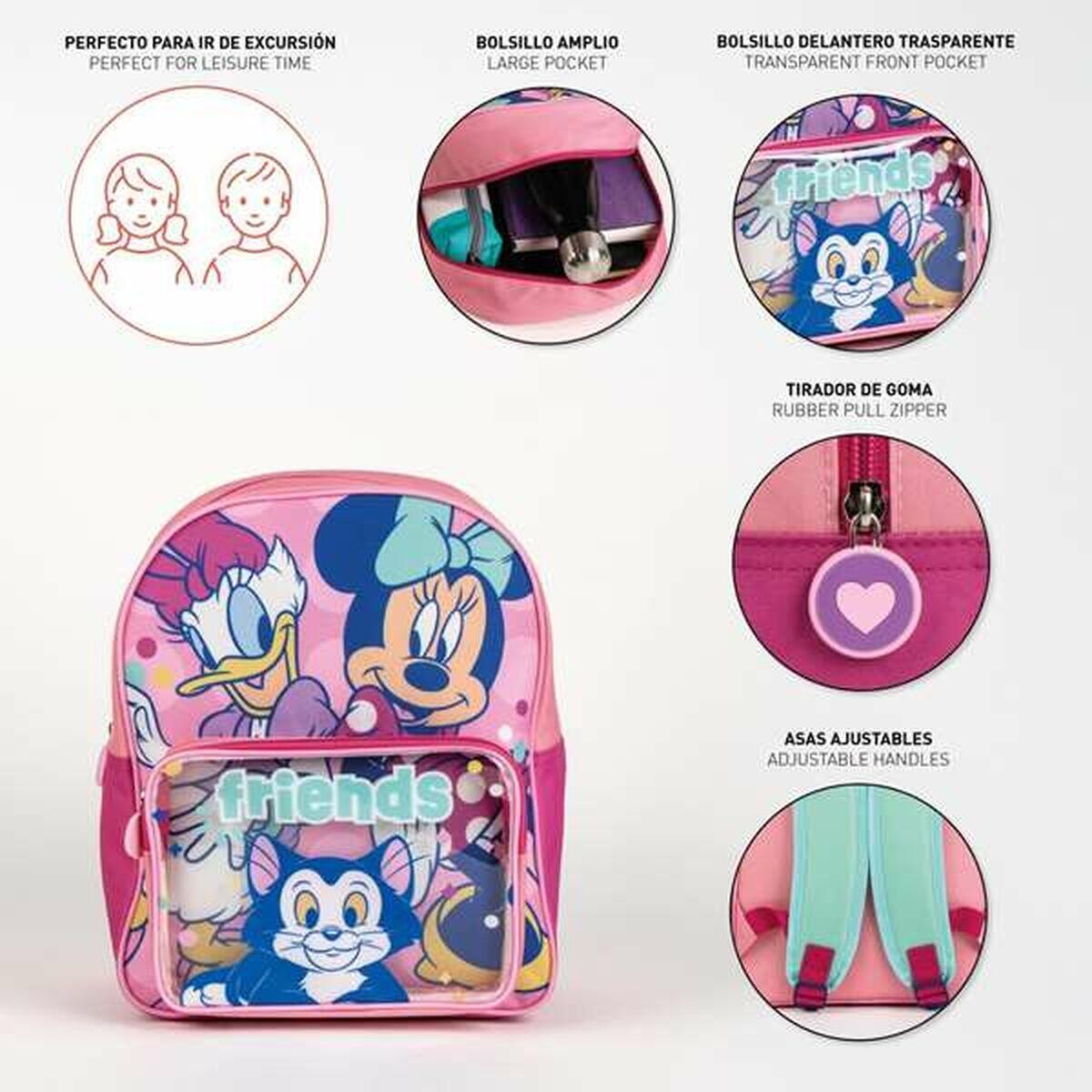 Zaino Scuola Minnie Mouse Rosa 5/5