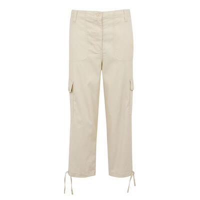Dames shorebella capri broek (lichte vanille)