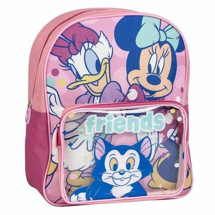 Mochila Escolar Minnie Mouse Rosa