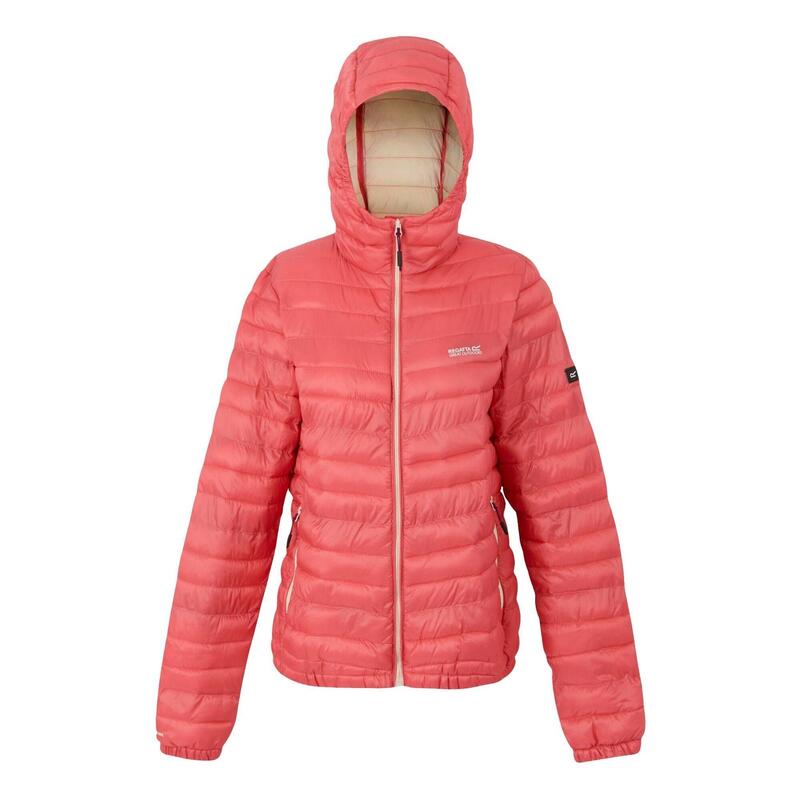 Veste Matelassée HURDEN Femme (Pêche Foncée / Vanille Clair)
