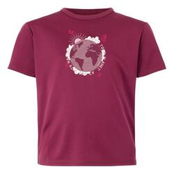 Tshirt Motif/style Terre ALVARADO Enfant (Bordeaux)