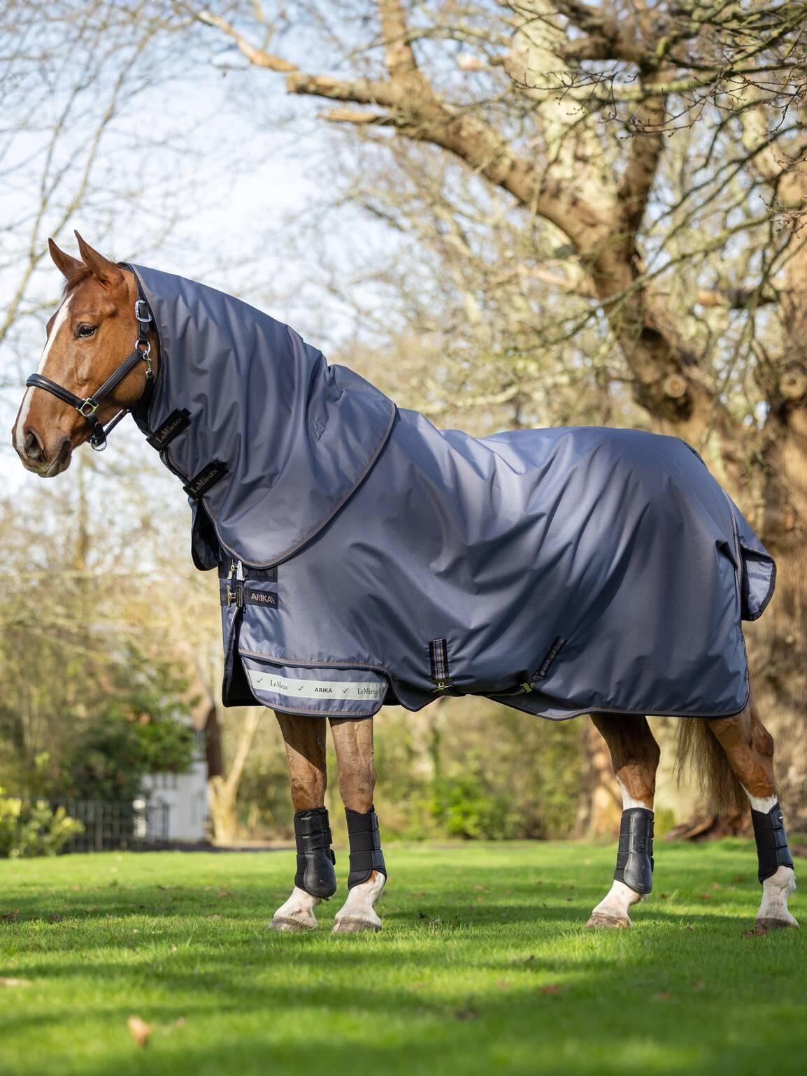LEMIEUX Lemieux Turnout Paardendeken Arika Ripstop Jay Blue