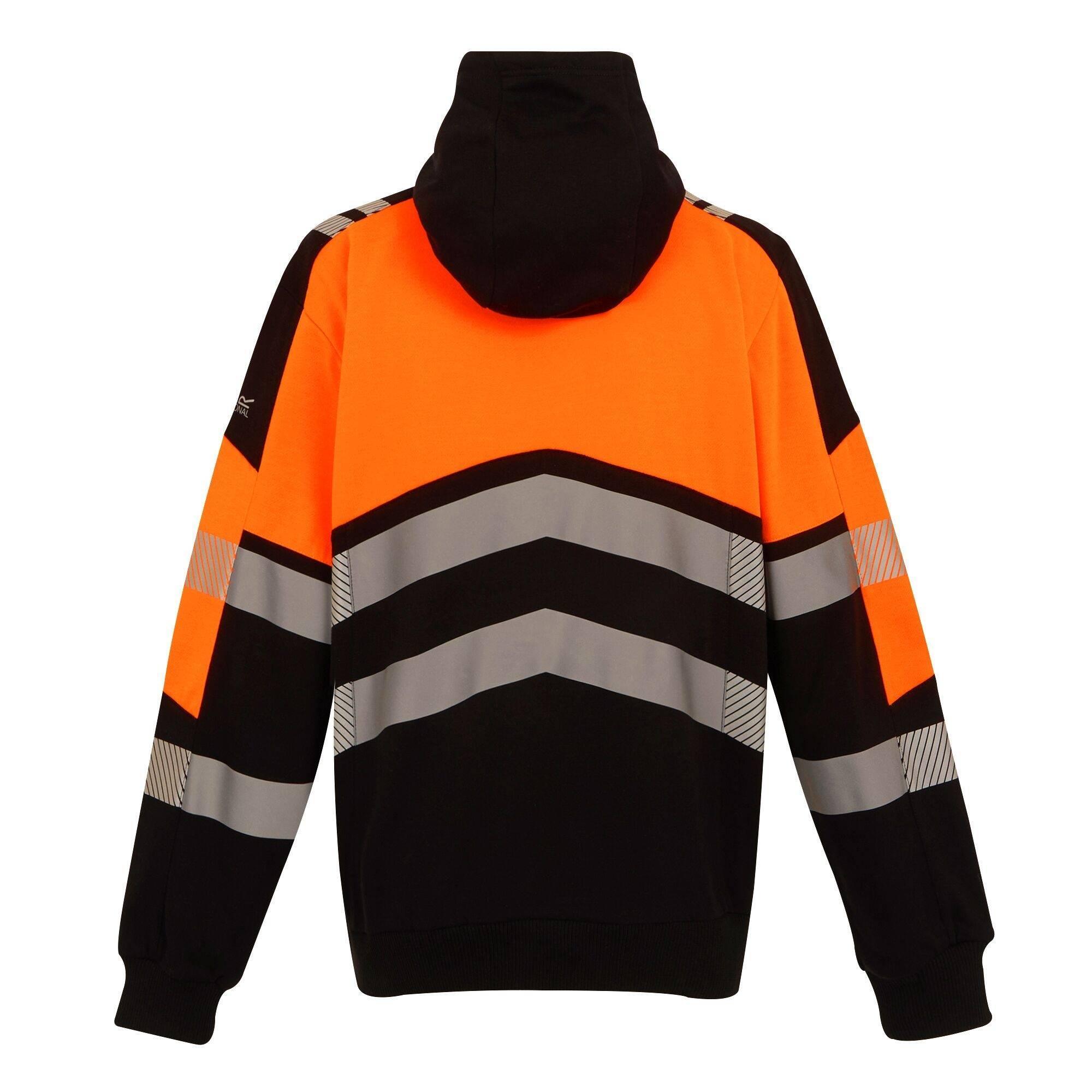 Bluza Z Kapturem Męska Odblaskowa 2/5