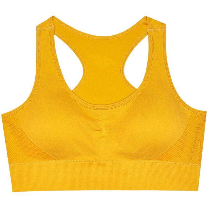 4f - Brassière De Sport Wss24usbaf116 Femme (jaune) - Soutien-gorge - Jaune - 36 Xs - Decathlon