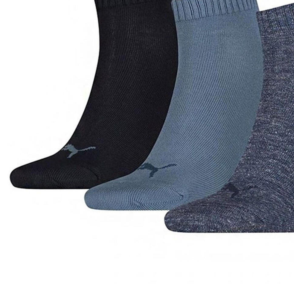 Skarpety Ćwierćwałkowe Unisex Dla Dorosłych (zestaw 3 Sztuk)