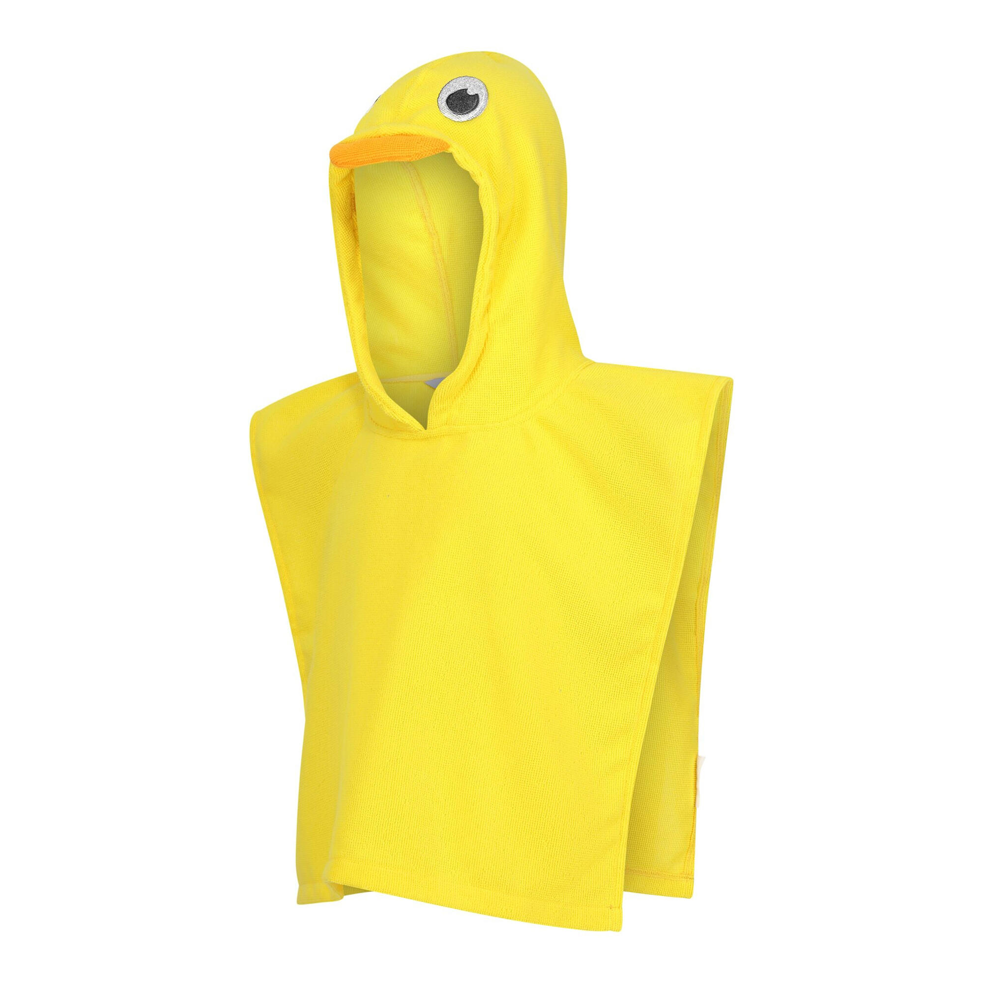 Childrens/Kids Pebbles The Duck Hooded Towel (Sunbeam) 3/5