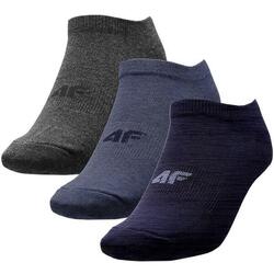 Chaussettes H4L22 Homme (Bleu Marine / Bleu / Gris)