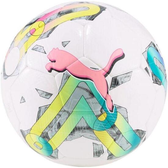 Pallone Puma Orbita 6 MS 83787 Bianco Verde Rosa