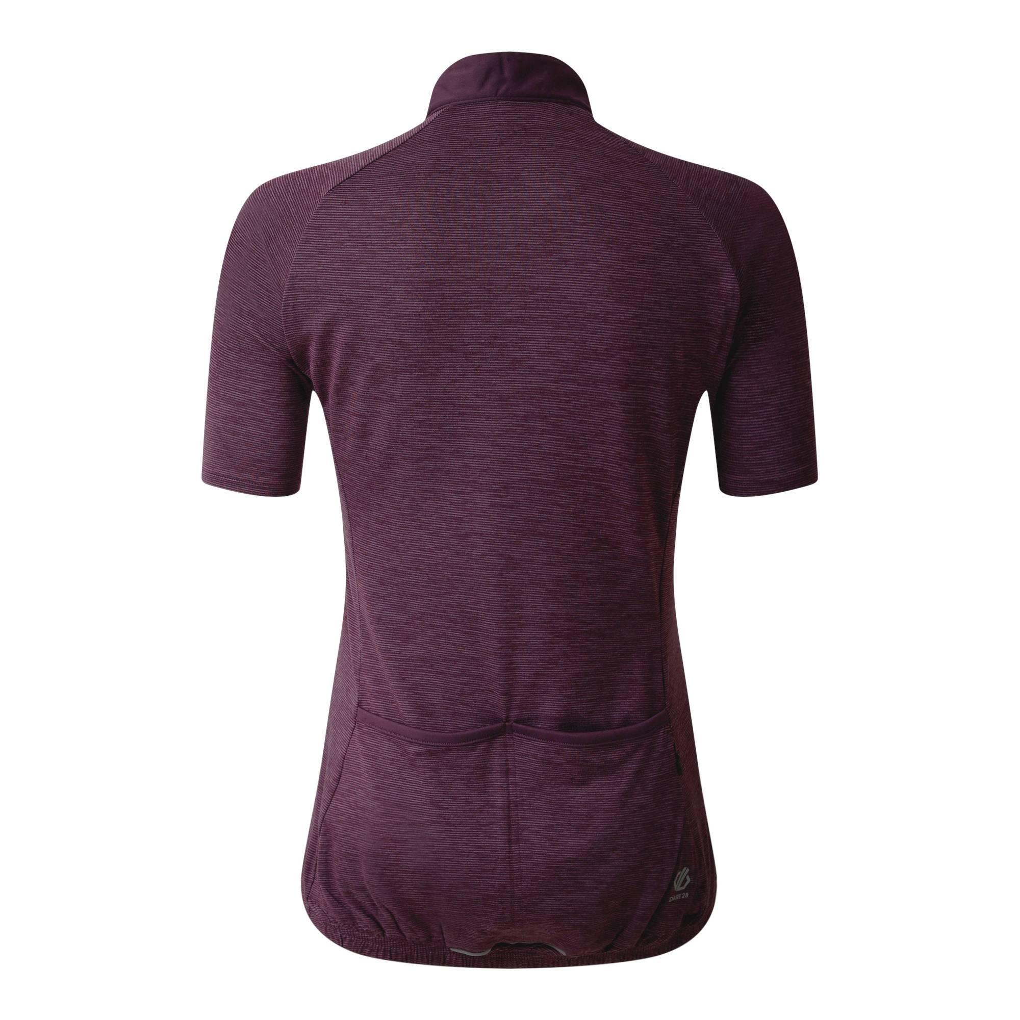 Maglia Donna Dare 2B Pedal II Prugna Profonda 2/4