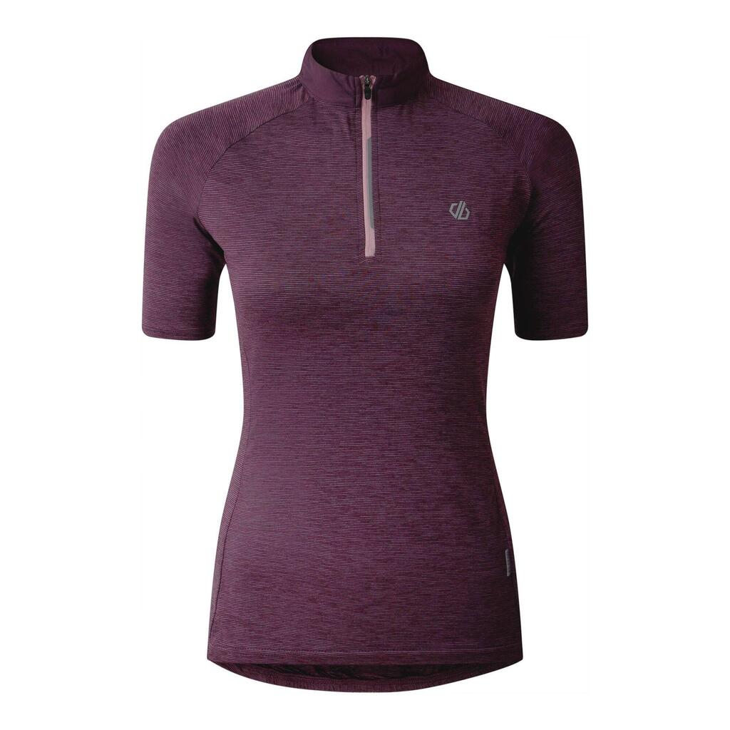 Womens/Ladies Pedal II Jersey (Deep Plum)